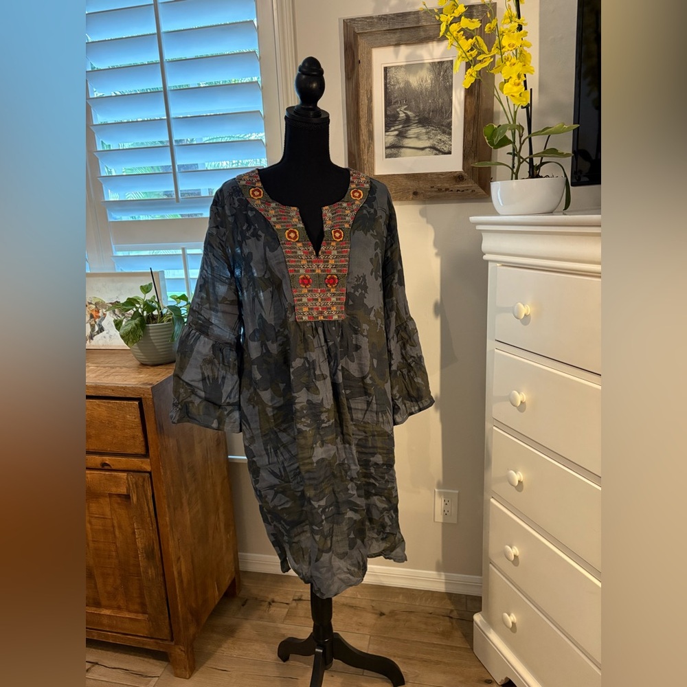 Johnny Was Floral Dress, L